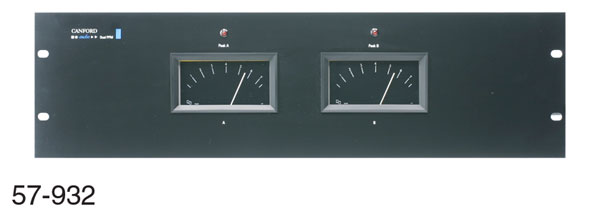 CANFORD PPM METER BOX Rackmount, type B, black