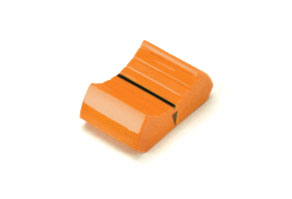 PENNY AND GILES PG16 FADER KNOB 16mm wide, for 18.6x1.7mm arm, orange