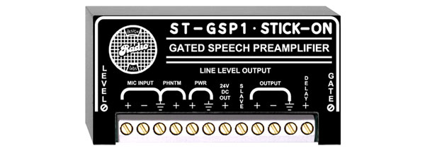 RDL ST-GSP1 PREAMPLIFIER Gated speech, balanced/unbalanced I/O