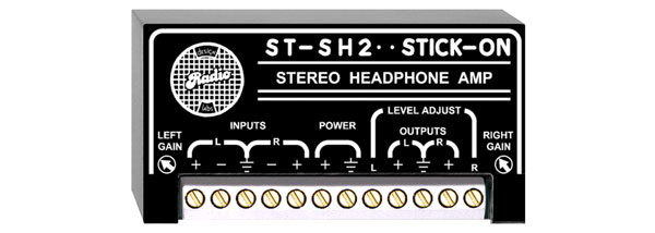 RDL ST-SH2 HEADPHONE AMPLIFIER Stereo, balanced/unbalanced input