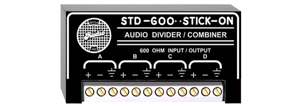 RDL STD-600 DIVIDER/COMBINER Passive, 600ohm