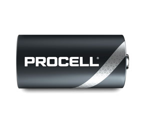 DURACELL PROCELL PC1400 BATTERY, C size, alkaline, 1.5V (pack of 10)