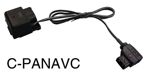 IDX C-PANCAVC DC POWER CABLE D-Tap, for use with Panasonic AVCCAM HMC150 / HMC45