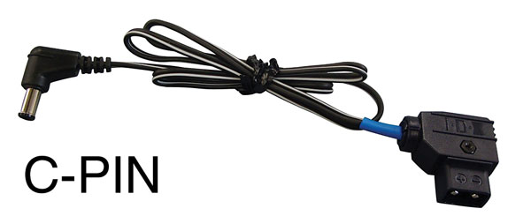 IDX C-PIN DC POWER CABLE D-Tap, for use with Sony PMW-EX1 / PMW-EX3