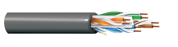 BELDEN 7965ENH CAT6 DATA CABLE Solid conductor - Low fire hazard