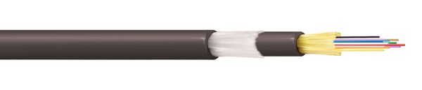 BELDEN GMRTA12 CABLE Universal; tactical mini-breakout, 9/125 ITU G.657A1, 12 fibres, Black