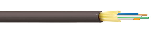BELDEN GMTTA06 CABLE Universal; tactical mini-breakout, 9/125 ITU G.657A1, 6 fibres, Black