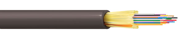 BELDEN GMTTA24 CABLE Universal; tactical mini-breakout, 9/125 ITU G.657A1, 24 fibres, Black