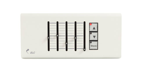 ELC LIGHTING AC612XUFX DMX CONTROLLER 5x faders, 5x 512 DMX channel memory, 5-pin XLR connections