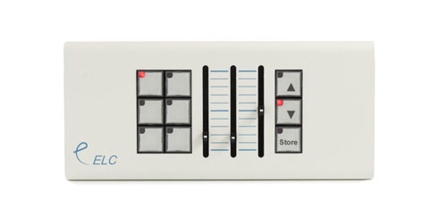 ELC LIGHTING AC612XUBFX DMX CONTROLLER Keypad w/faders, 8x 512 DMX ch memory, 5-pin XLR connections