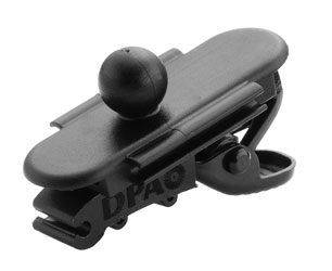 DPA DMM0014 MICROPHONE MOUNT Single clip, for 4080 lav, black