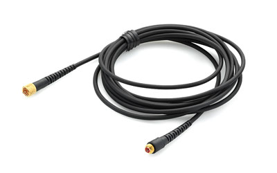 DPA CM22 MICRODOT EXTENSION CABLE 2.2mm diameter, MicroDot connector, 1.8m, black