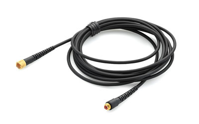 DPA CM22 MICRODOT EXTENSION CABLE 2.2mm diameter, MicroDot connector, 20m, black