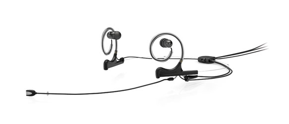 DPA 4188 SLIM MICROPHONE Dual in-ear headset, directional, dual ear, MicroDot, 120mm, black