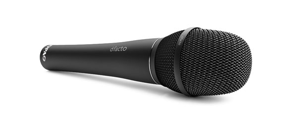 DPA D:FACTO 4018V-B-B01 MICROPHONE Handheld, supercardioid, softboost, with handle, black