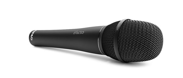 DPA D:FACTO 4018VL-B-B01 MICROPHONE Handheld, supercardioid, linear response, with handle, black