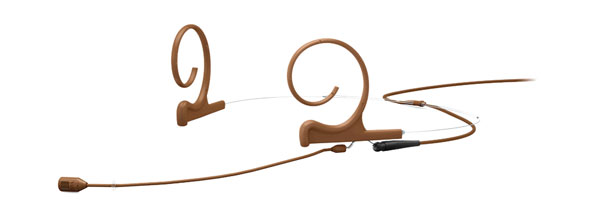 DPA 4288 CORE MICROPHONE Headset, directional, 100mm boom, brown, MicroDot