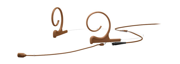 DPA 4288 CORE MICROPHONE Headset, directional, 100mm boom, 3.5mm locking jack, brown