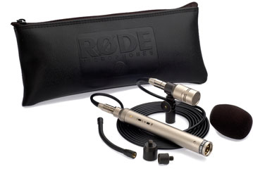 RODE NT6 MICROPHONE Condenser, cardioid, remote preamp, 1/2-inch capsule, +24/48V phantom powered