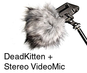 RODE DEADKITTEN MICROPHONE COVER High-wind, for Stereo Videomic microphone