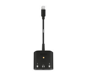 RODE SC6-L ADAPTER 2x 3.5mm TRRS inputs, output with Lightning connector for iPhone, iPad
