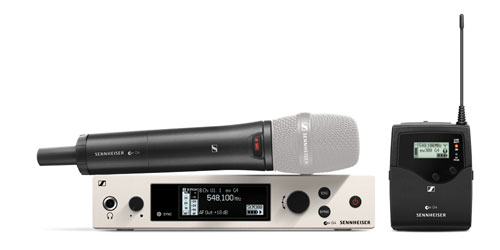 SENNHEISER EW 300 G4-BASE COMBO-DW RADIOMIC SYSTEM Handheld/Bodypack TX, no mic/no mic capsule