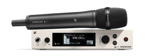 SENNHEISER EW 500 G4-935-GBW RADIOMIC SYSTEM Handheld TX, dynamic, cardioid