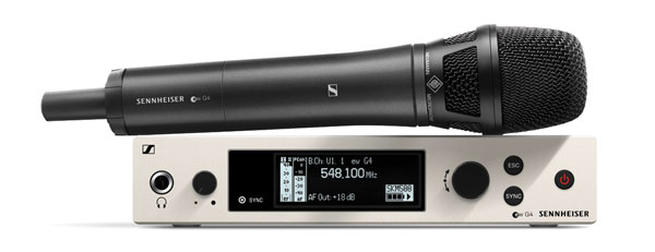 SENNHEISER EW 500 G4-KK205-DW RADIOMIC SYSTEM Handheld TX, condenser, supercardioid