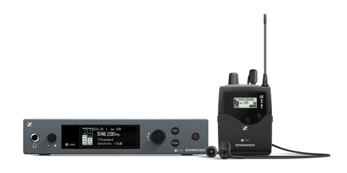 SENNHEISER EW IEM G4 IN EAR MONITOR SYSTEM With IE 4 earbuds, 823-865MHz, Ch 69/70