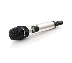 SENNHEISER SL HANDHELD 865 RADIOMIC TRANSMITTER Supercardioid, condenser, 1.9GHz, silver