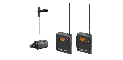 SENNHEISER 503313 EW 100-ENG G3 RADIOMIC PACKAGE 2x Tx, mobile Rx, mic, 823-865MHz, Ch 69/70 ready