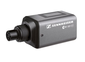 SENNHEISER 505512 SKP 300 G3 RADIOMIC TRANSMITTER Plug-on, 823-865MHz, Ch 69/70 ready