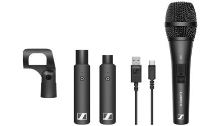 SENNHEISER XSW-D VOCAL SET RADIOMIC SYSTEM Digital, XS1 handheld mic, XLR TX/RX, 2.4GHz