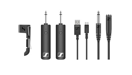 SENNHEISER XSW-D INSTRUMENT BASE SET RADIOMIC SYSTEM Digital, 6.3mm jack TX/RX, 2.4GHz