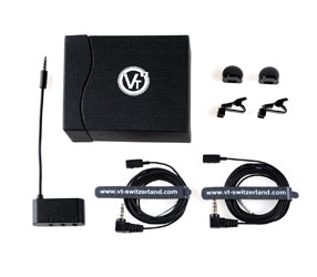 VOICE TECHNOLOGIES VT506MOBILE INTERVIEW KIT MICROPHONES Omni, matched pair, includes IA-2 adapter
