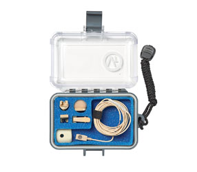 VOICE TECHNOLOGIES VT506 MICROPHONE Omni, inc accessories/case, beige