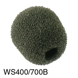 VOICE TECHNOLOGIES WS400/700 WINDSCREEN With acoustic capsule cover, for VT401 and VT700, black