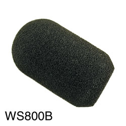 VOICE TECHNOLOGIES WS800B WINDSCREEN For VT800, black