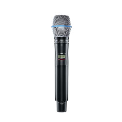 SHURE AD2/B87A RADIOMIC TRANSMITTER Handheld, Beta 87A, supercardioid, 470-636MHz (G56)