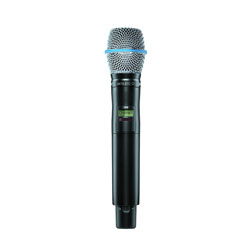 SHURE AD2/B87C RADIOMIC TRANSMITTER Handheld, Beta 87C, cardioid, 470-636MHz (G56)