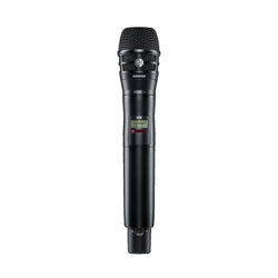 SHURE AD2/K8B RADIOMIC TRANSMITTER Handheld, KSM8, cardioid, Dualdyne, 470-636MHz (G56), black