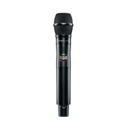 SHURE AD2/K9HSB RADIOMIC TRANSMITTER Handheld, KSM9HS, sub/hypercardi, 470-636MHz (G56), black