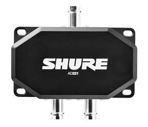 SHURE AD221X ANTENNA COMBINER 2-port, 960-1260 MHz