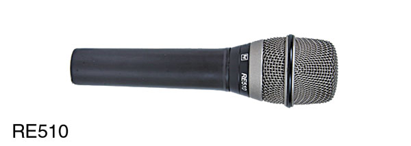 ELECTROVOICE RE510 MICROPHONE Condenser, super cardioid, live vocal / instrument