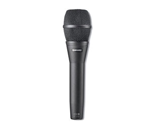 SHURE KSM9/CG MICROPHONE Handheld vocal condenser, dual diaphragm, dual pattern, grey