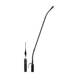 SHURE MX418SE/C MICROPHONE 45.7cm gooseneck, cardioid, inline preamplifier, side-exit