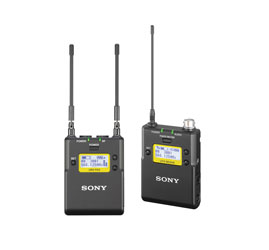 SONY UWP-D11/K33-HR RADIOMIC SYSTEM Beltpack, portable receiver, Hirose connector, TV-channel 33-41