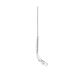 AUDIO-TECHNICA ES933WC MICROPHONE Hanging, cardioid, w/AT8538 XLR preamp, 27.5mm, white