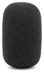 BUBBLEBEE THE MICROPHONE FOAM For shotgun mic, extra-small+, 15mm bore diameter, black