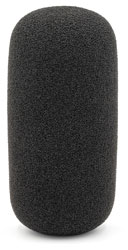 BUBBLEBEE THE MICROPHONE FOAM For shotgun mic, small, 15mm bore diameter, black